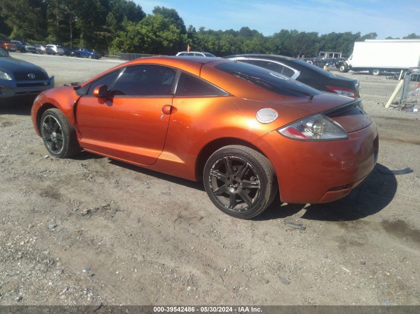 2006 Mitsubishi Eclipse Gt VIN: 4A3AK34T76E040105 Lot: 39542486