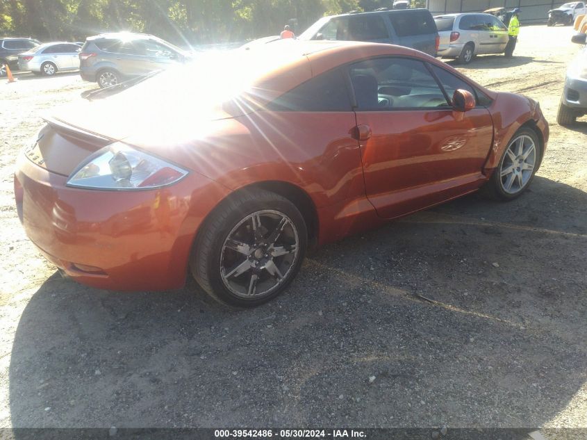 2006 Mitsubishi Eclipse Gt VIN: 4A3AK34T76E040105 Lot: 39542486