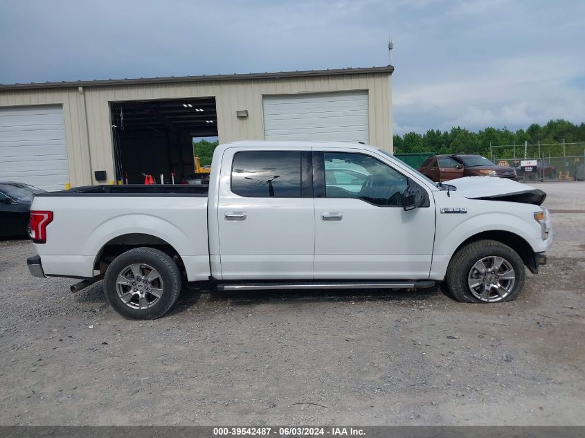 2017 Ford F-150 Xlt VIN: 1FTEW1C82HFA42397 Lot: 39542487