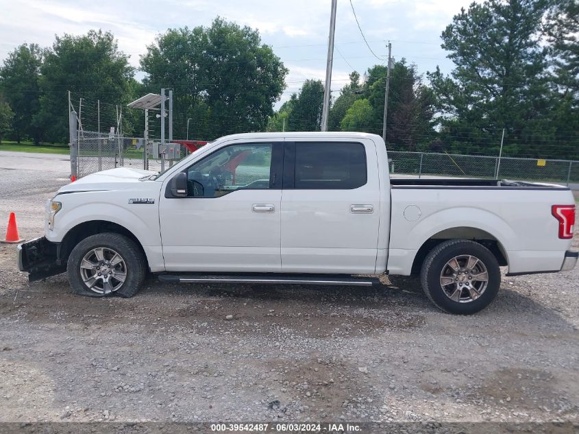 2017 Ford F-150 Xlt VIN: 1FTEW1C82HFA42397 Lot: 39542487