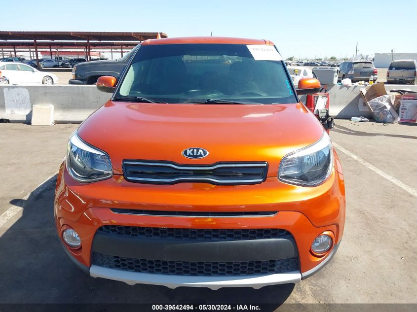 2019 Kia Soul + VIN: KNDJP3A50K7647925 Lot: 39542494