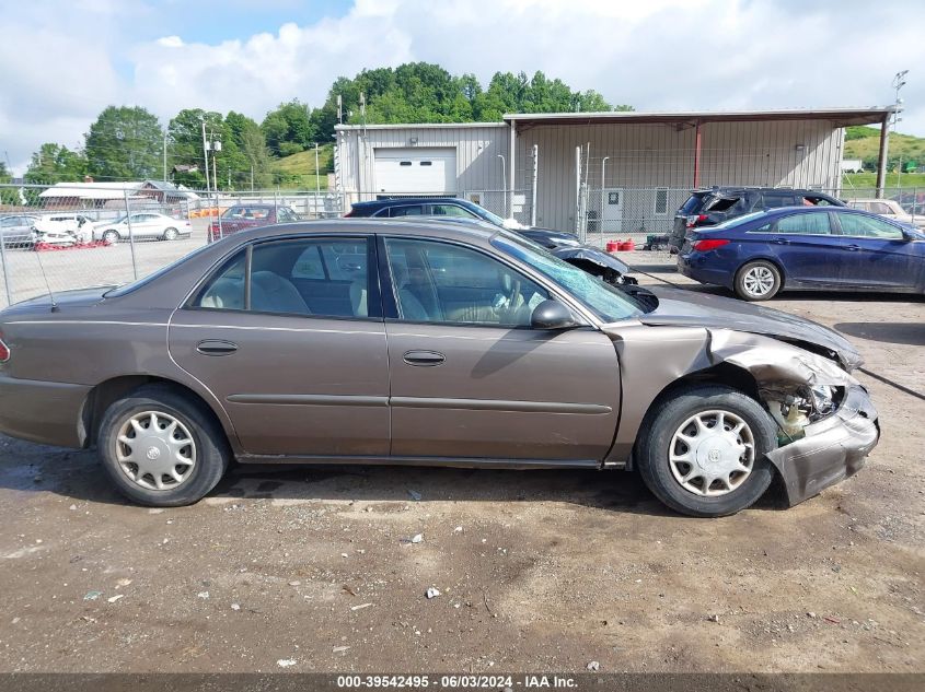 2005 Buick Century VIN: 2G4WS52J551101615 Lot: 39542495