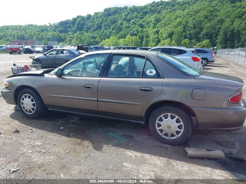 2005 Buick Century VIN: 2G4WS52J551101615 Lot: 39542495