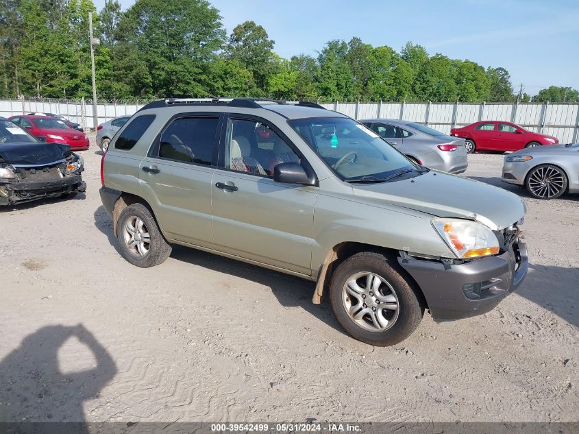 2008 Kia Sportage Lx V6 VIN: KNDJE723087506212 Lot: 39542499