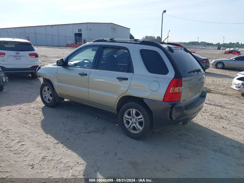 2008 Kia Sportage Lx V6 VIN: KNDJE723087506212 Lot: 39542499