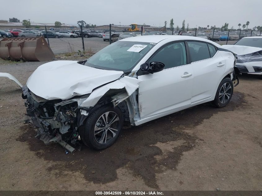 2020 Nissan Sentra Sv Xtronic Cvt VIN: 3N1AB8CV3LY218841 Lot: 39542509