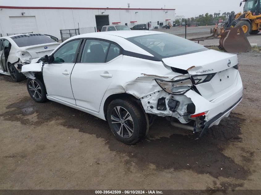 2020 Nissan Sentra Sv Xtronic Cvt VIN: 3N1AB8CV3LY218841 Lot: 39542509