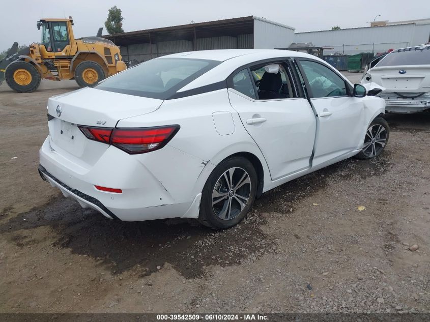 2020 Nissan Sentra Sv Xtronic Cvt VIN: 3N1AB8CV3LY218841 Lot: 39542509