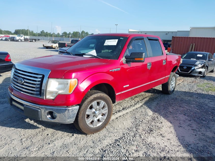 2011 Ford F-150 Xlt VIN: 1FTFW1CT5BFD20290 Lot: 39542518
