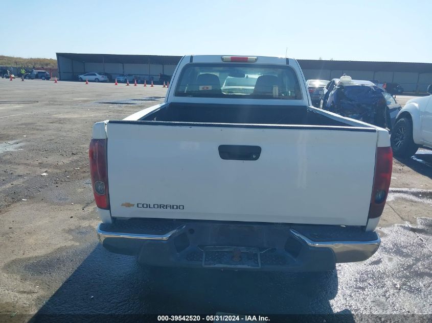 2005 Chevrolet Colorado VIN: 1GCCS198358197275 Lot: 39542520