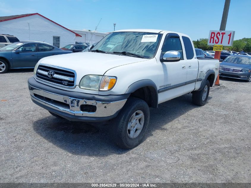 2002 Toyota Tundra Sr5 V8 VIN: 5TBBT44182S291897 Lot: 39542529