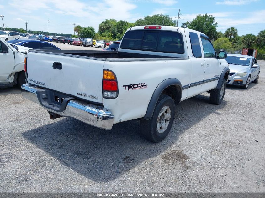 2002 Toyota Tundra Sr5 V8 VIN: 5TBBT44182S291897 Lot: 39542529