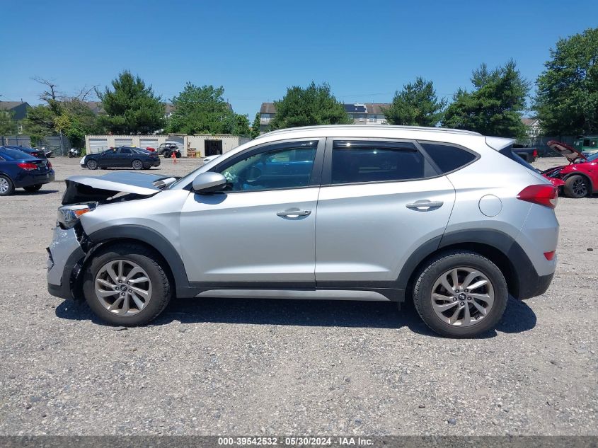 KM8J3CA40HU541483 2017 Hyundai Tucson Se