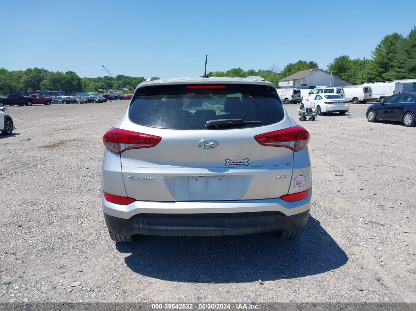 KM8J3CA40HU541483 2017 Hyundai Tucson Se