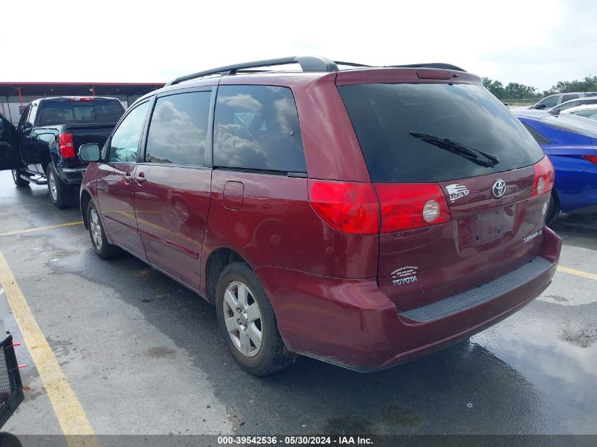 2007 Toyota Sienna Le VIN: 5TDZK23C97S090128 Lot: 39542536