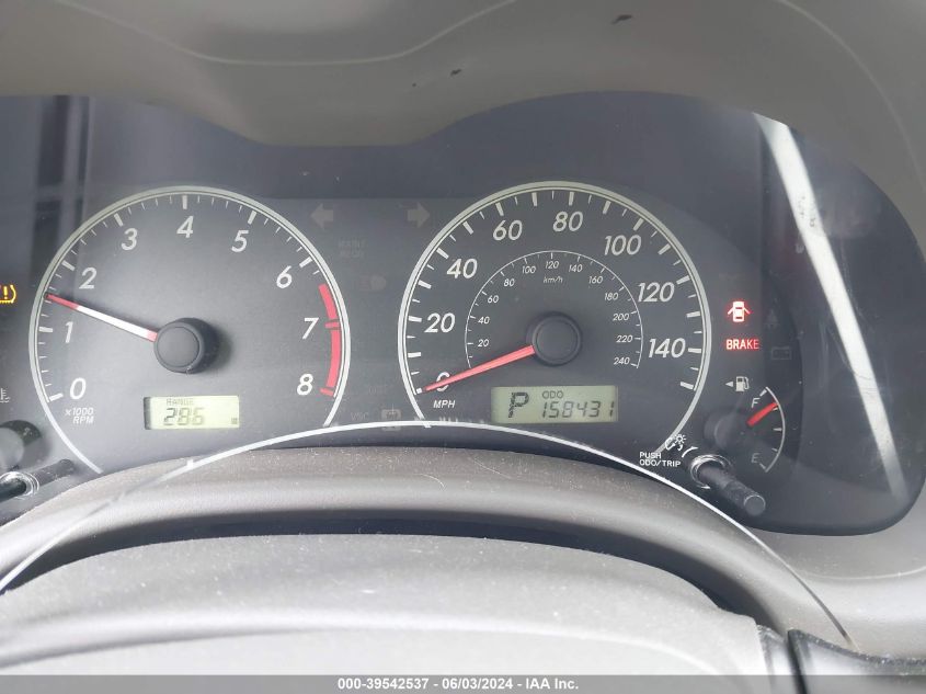 2010 Toyota Corolla Le VIN: JTDBU4EE7AJ066307 Lot: 39542537