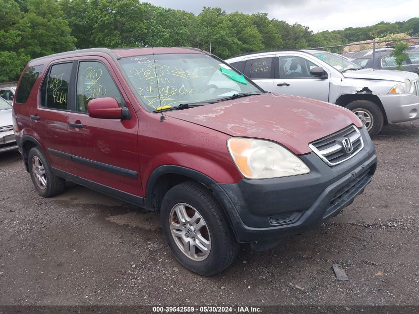 2003 Honda Cr-V Ex VIN: JHLRD788X3C001869 Lot: 39542559