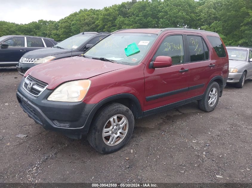 2003 Honda Cr-V Ex VIN: JHLRD788X3C001869 Lot: 39542559