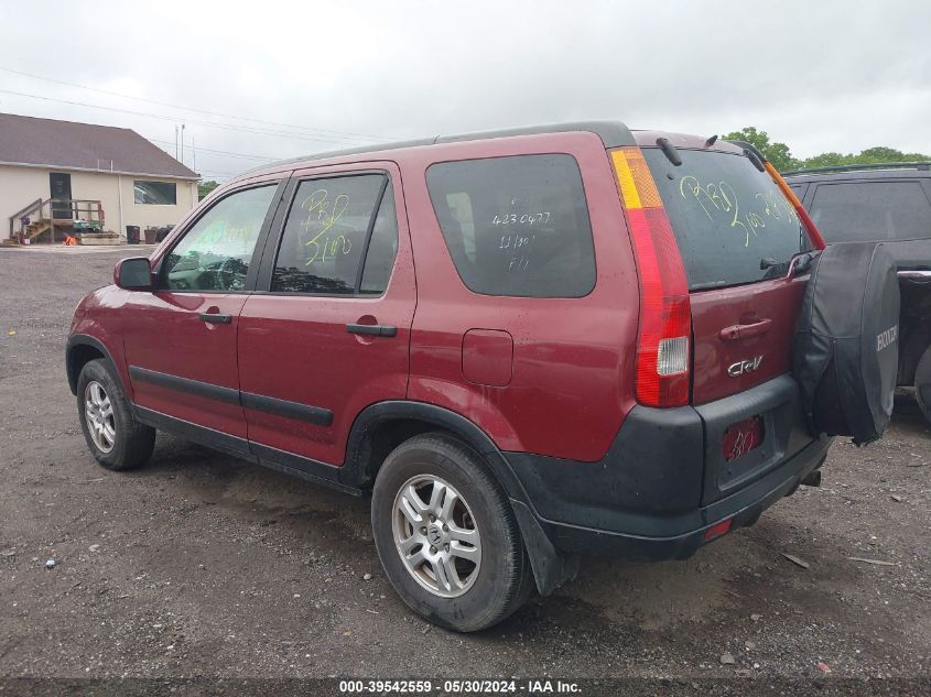 2003 Honda Cr-V Ex VIN: JHLRD788X3C001869 Lot: 39542559