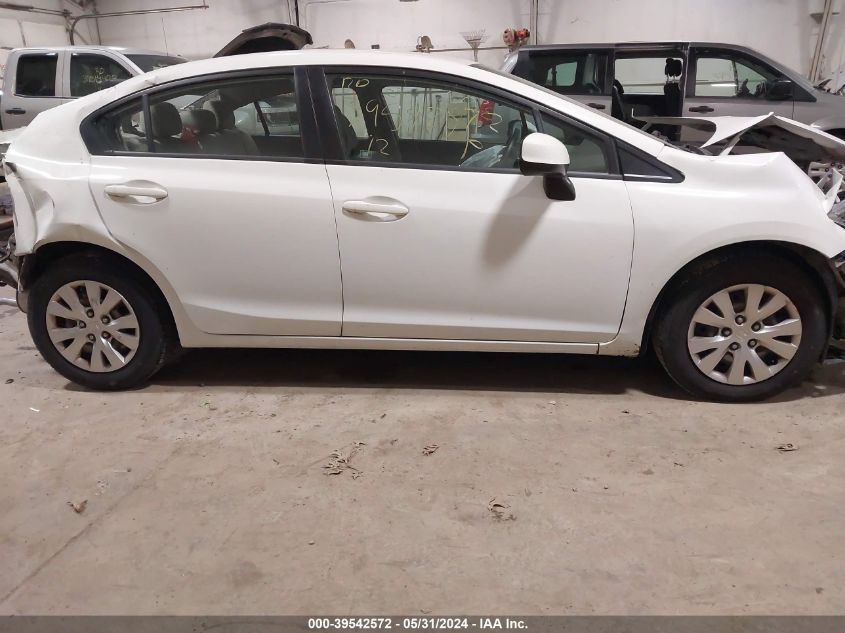 2012 Honda Civic VIN: 2HGSB2S50CH300061 Lot: 39542572