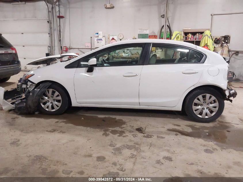 2012 Honda Civic VIN: 2HGSB2S50CH300061 Lot: 39542572