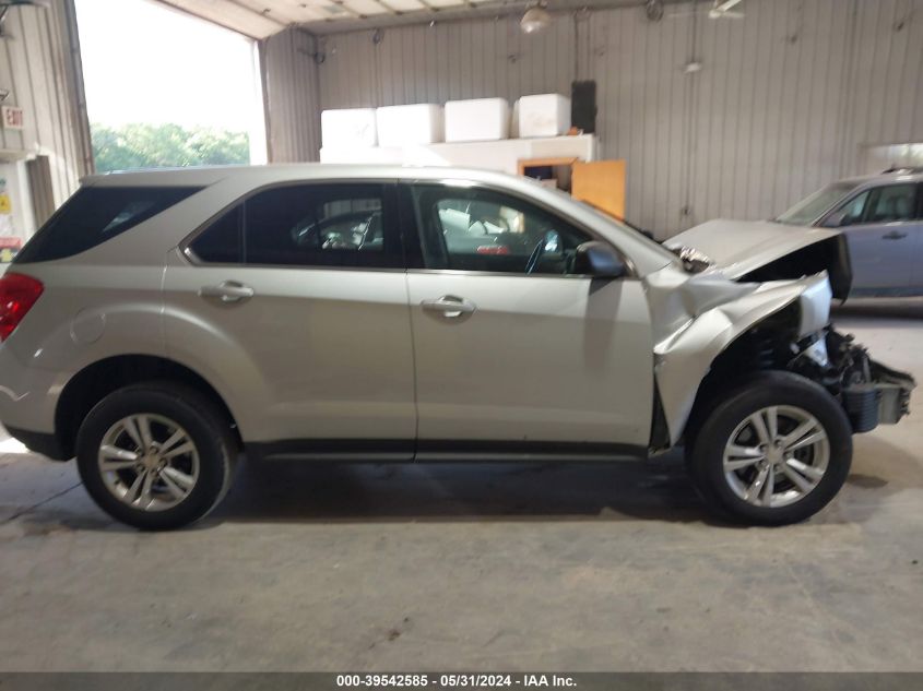2013 Chevrolet Equinox Ls VIN: 2GNFLCEK2D6382503 Lot: 39542585
