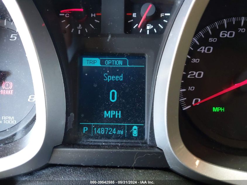 2013 Chevrolet Equinox Ls VIN: 2GNFLCEK2D6382503 Lot: 39542585