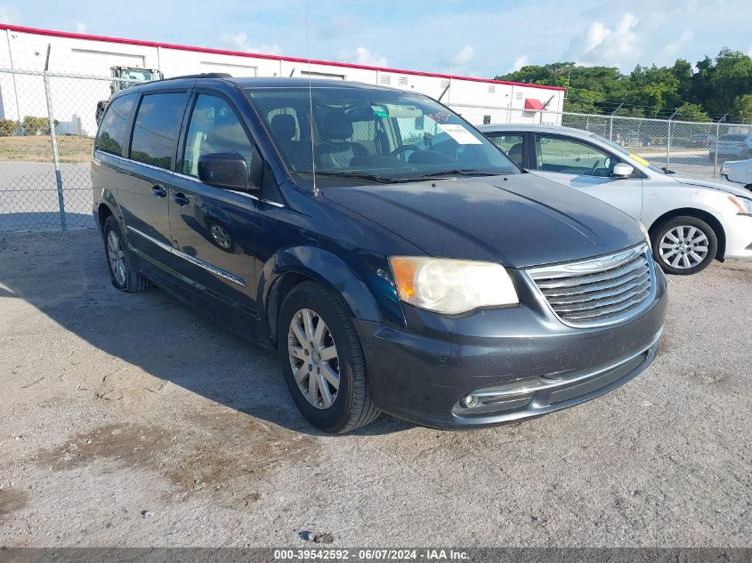 2013 Chrysler Town & Country Touring VIN: 2C4RC1BGXDR792877 Lot: 39542592