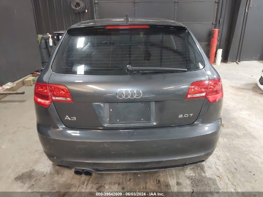 2013 Audi A3 2.0T Premium VIN: WAUBEAFM5DA001362 Lot: 39542609