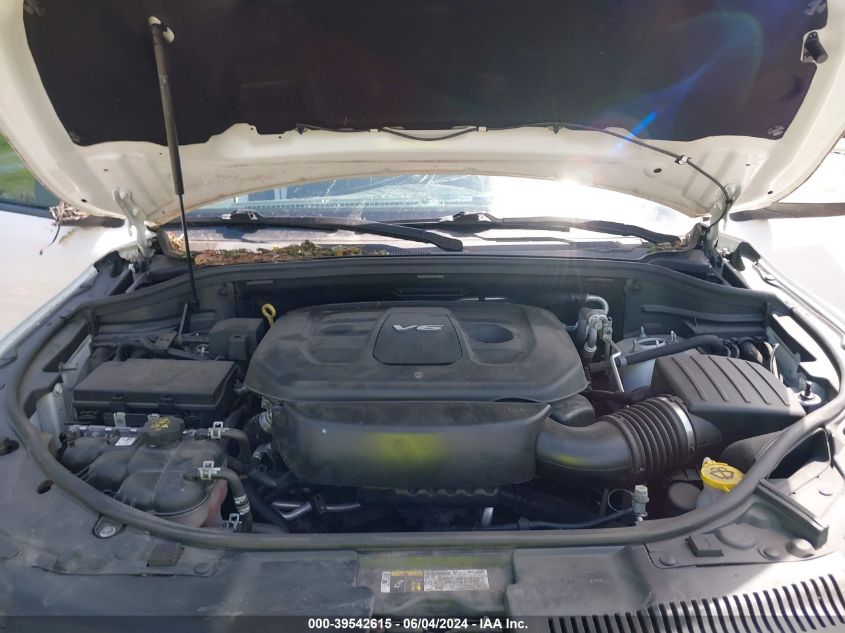 2018 Dodge Durango Sxt Awd VIN: 1C4RDJAG6JC219476 Lot: 39542615