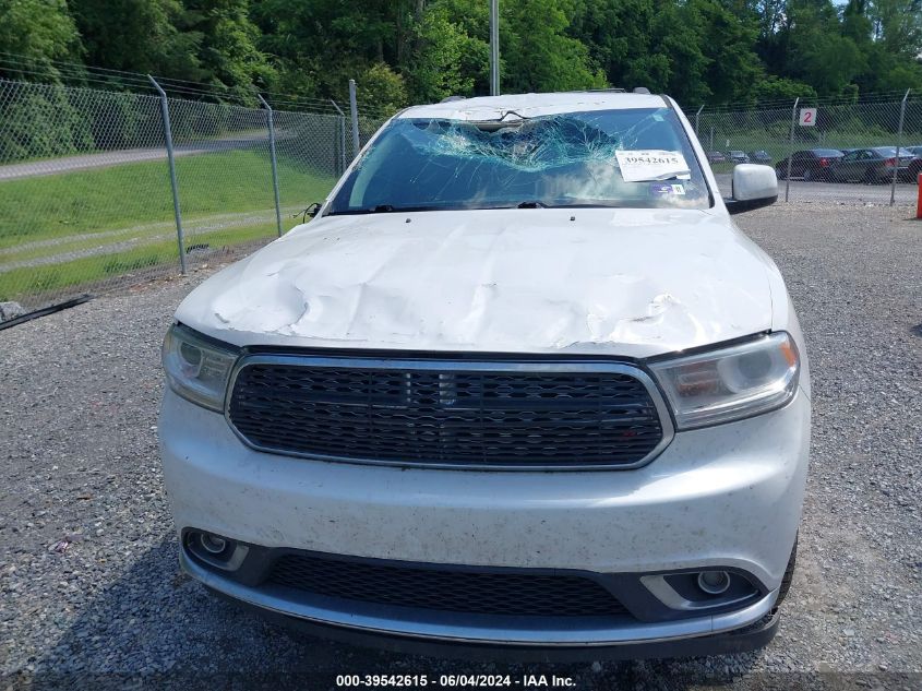 2018 Dodge Durango Sxt Awd VIN: 1C4RDJAG6JC219476 Lot: 39542615