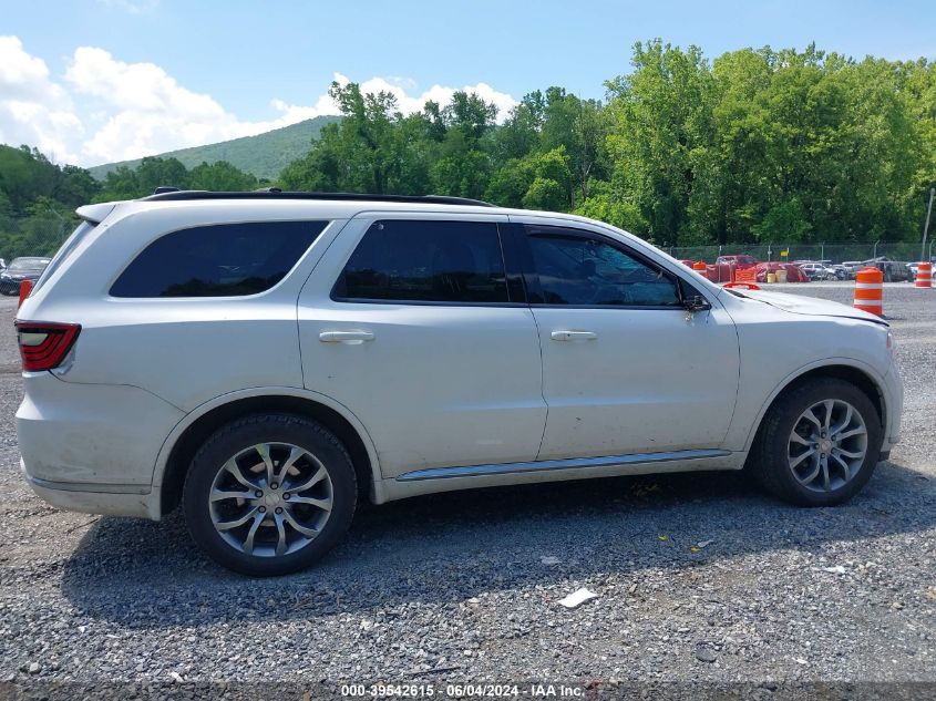 2018 Dodge Durango Sxt Awd VIN: 1C4RDJAG6JC219476 Lot: 39542615