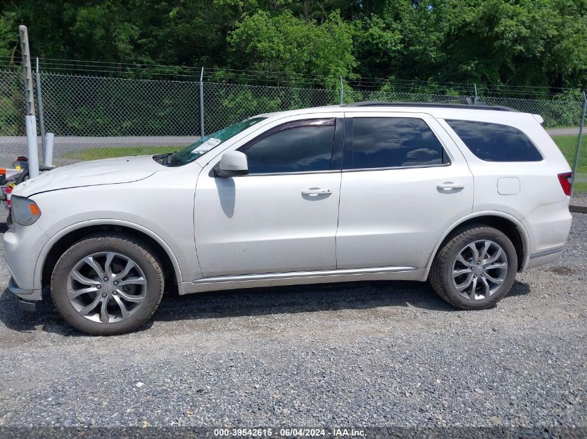 2018 Dodge Durango Sxt Awd VIN: 1C4RDJAG6JC219476 Lot: 39542615