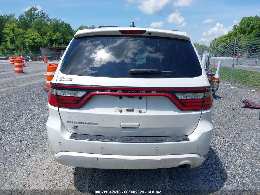 2018 Dodge Durango Sxt Awd VIN: 1C4RDJAG6JC219476 Lot: 39542615