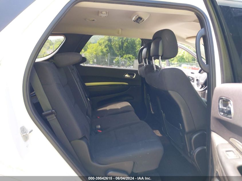 2018 Dodge Durango Sxt Awd VIN: 1C4RDJAG6JC219476 Lot: 39542615