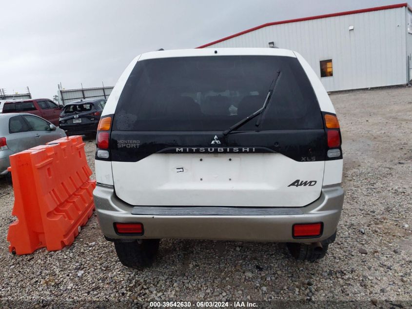 2003 Mitsubishi Montero Sport Xls VIN: JA4MT31R23J017298 Lot: 39542630