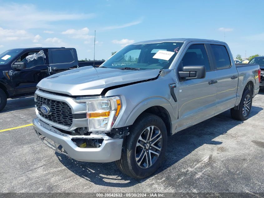 2022 Ford F150 Supercrew VIN: 1FTEW1C53NKF16267 Lot: 39542632