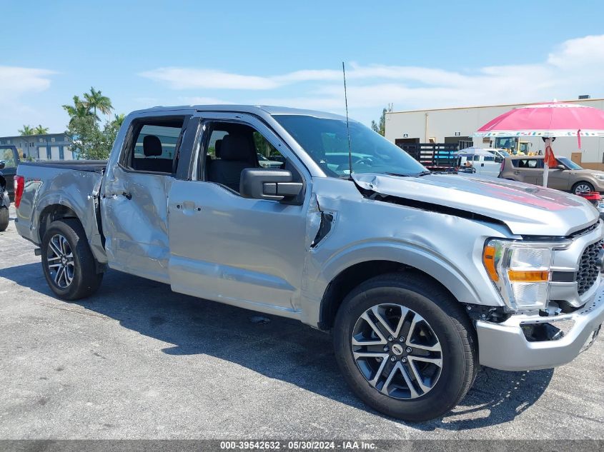 2022 Ford F150 Supercrew VIN: 1FTEW1C53NKF16267 Lot: 39542632