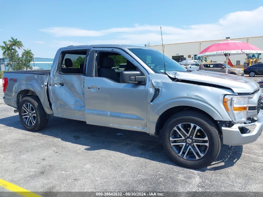 2022 Ford F150 Supercrew VIN: 1FTEW1C53NKF16267 Lot: 39542632