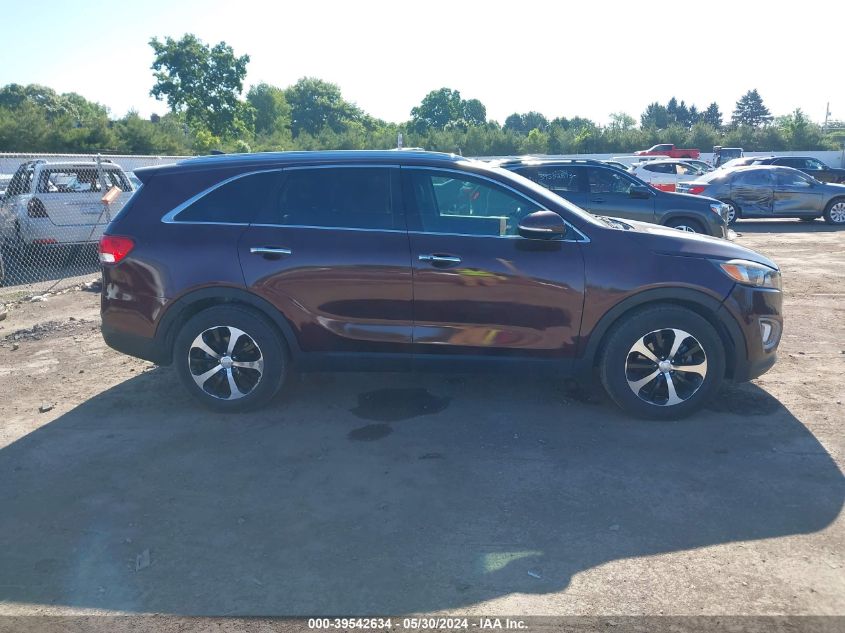 2018 Kia Sorento 3.3L Ex VIN: 5XYPH4A50JG373625 Lot: 39542634