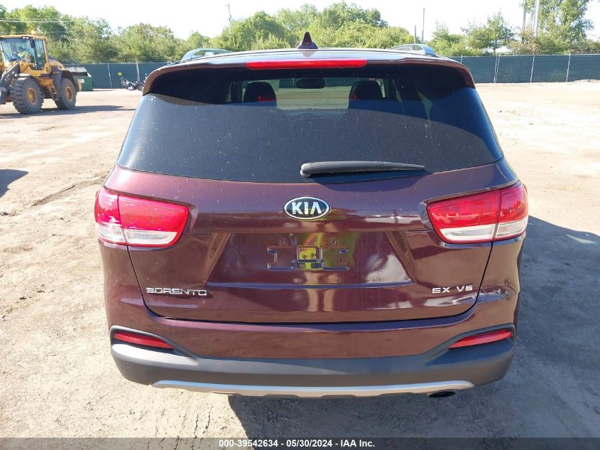 2018 Kia Sorento 3.3L Ex VIN: 5XYPH4A50JG373625 Lot: 39542634