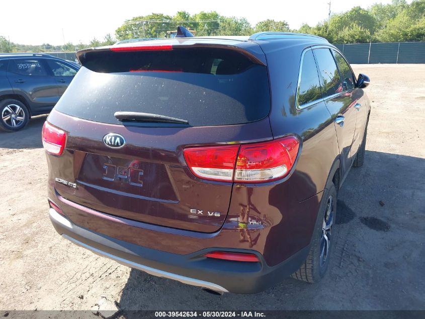 2018 Kia Sorento 3.3L Ex VIN: 5XYPH4A50JG373625 Lot: 39542634