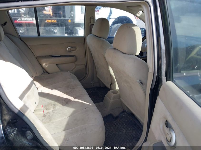 2008 Nissan Versa 1.8S VIN: 3N1BC13E98L387789 Lot: 39542636