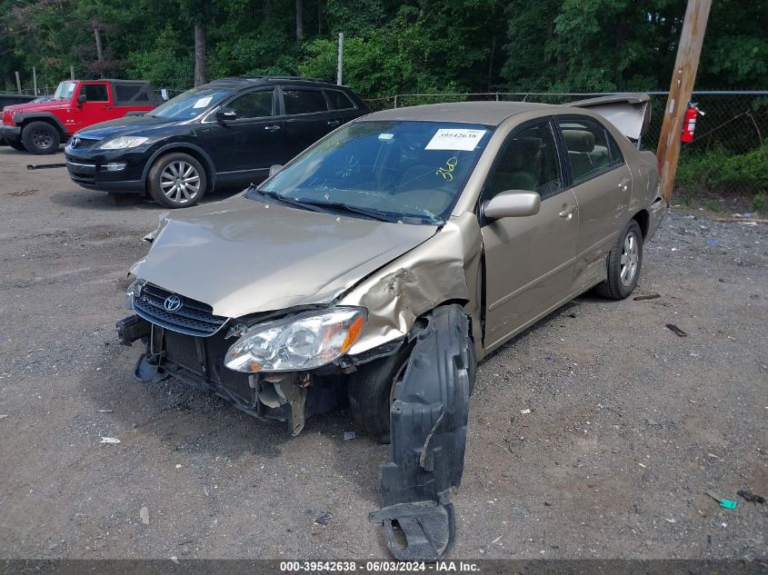 2006 Toyota Corolla Ce/S/Le VIN: 1NXBR32E36Z695516 Lot: 39542638