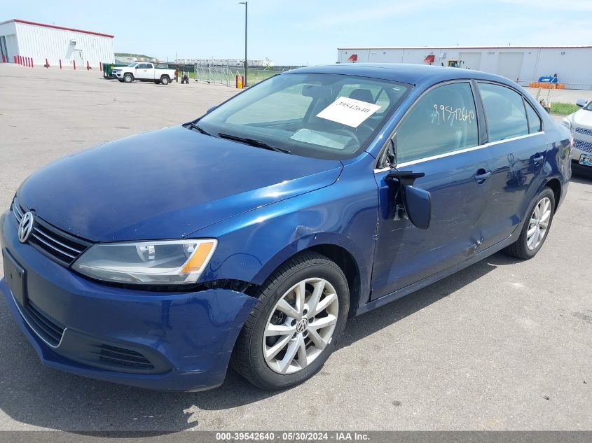 2013 Volkswagen Jetta 2.5L Se VIN: 3VWDX7AJ6DM392155 Lot: 39542640