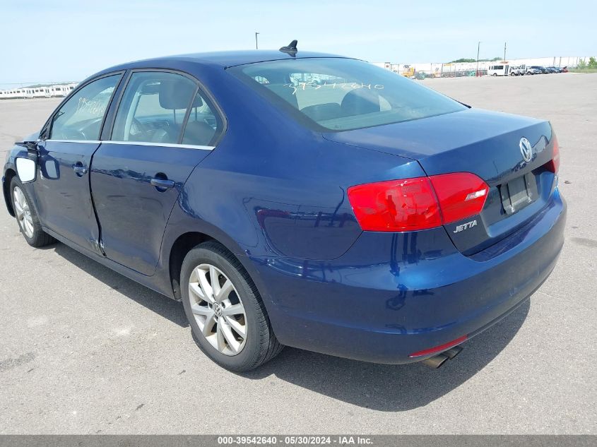 2013 Volkswagen Jetta 2.5L Se VIN: 3VWDX7AJ6DM392155 Lot: 39542640