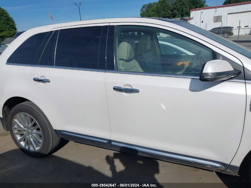 2012 Lincoln Mkx VIN: 2LMDJ6JK3CBL01284 Lot: 39542647