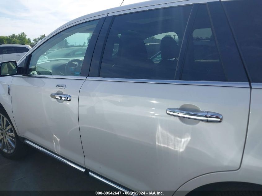 2012 Lincoln Mkx VIN: 2LMDJ6JK3CBL01284 Lot: 39542647