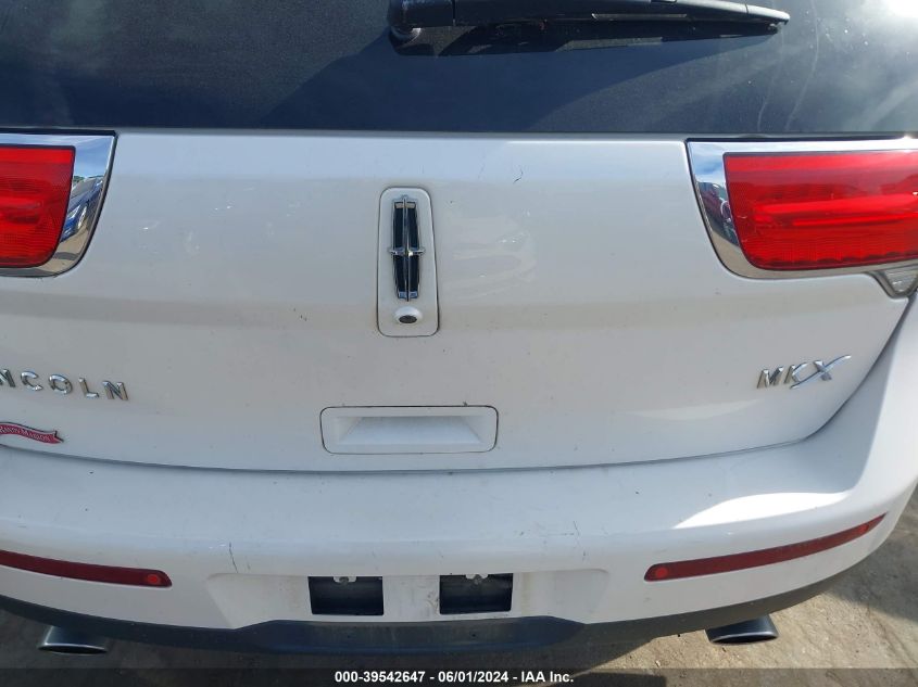 2012 Lincoln Mkx VIN: 2LMDJ6JK3CBL01284 Lot: 39542647