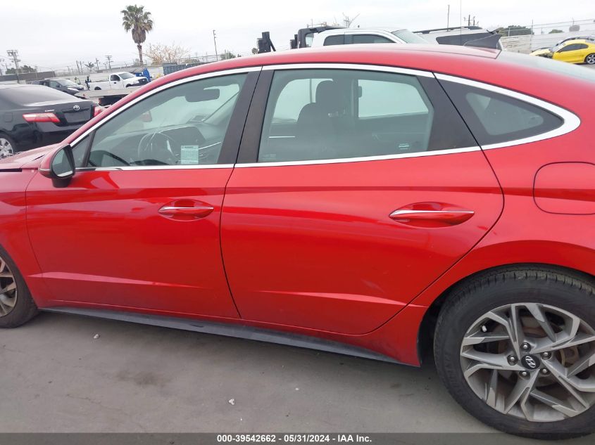 2020 Hyundai Sonata Sel VIN: 5NPEF4JA4LH042049 Lot: 39542662